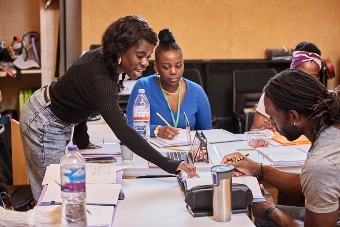 Photos: Inside Rehearsal For MY FATHER'S FABLE at the Bush Theatre Image