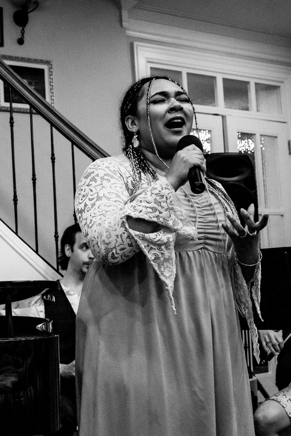 Tiffany Taylor sings Flowers from HADESTOWN.    Photo by Elizabeth Stenholt. Photo