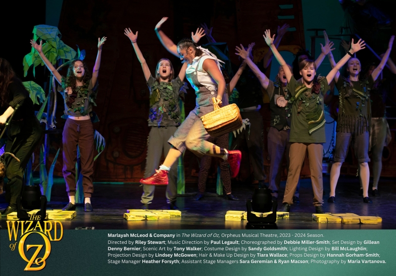 Review: Orpheus' Ambitious THE WIZARD OF OZ is Often Charming, but Lacks Magic Image