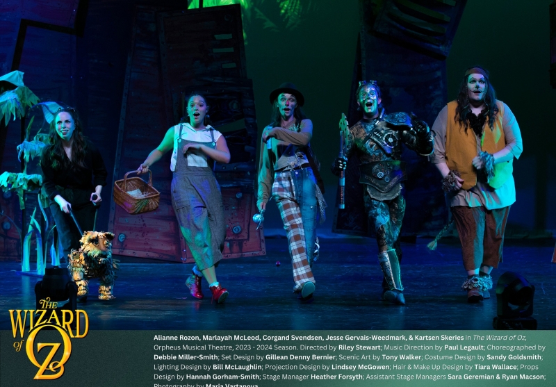 Review: Orpheus' Ambitious THE WIZARD OF OZ is Often Charming, but Lacks Magic Image