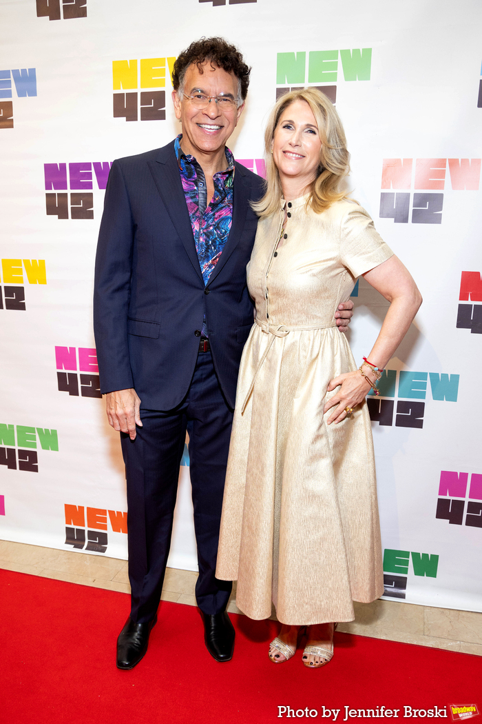 Brian Stokes Mitchell, Fiona Howe Rudin Photo