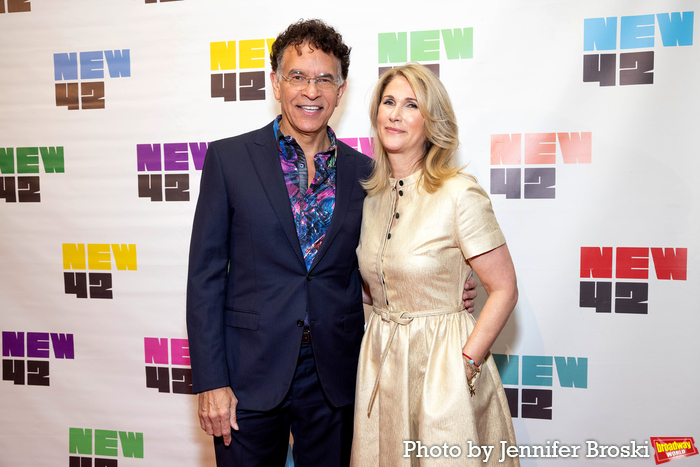 Brian Stokes Mitchell, Fiona Howe Rudin Photo