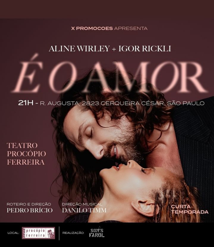 E O AMOR (It's Love) Expects to Cherish the Audience to the Sound of Great Songs of Popular Brazilian Music  Image
