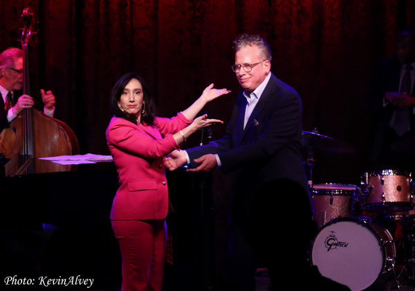 Photos: Gabrielle Stravelli and Billy Stritch Are 'Frequently Secretly Fond Of Each Other' at Birdland  Image