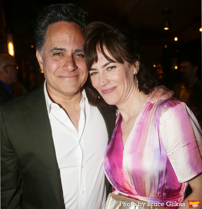 Rajiv Joseph and Maggie Siff Photo