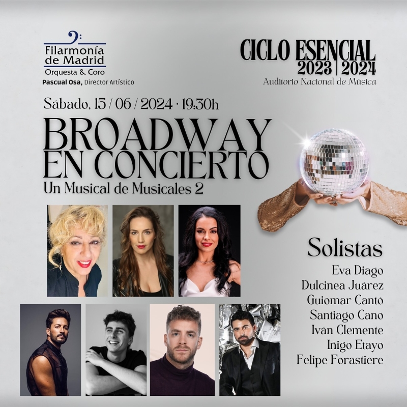 La Filarmonía de Madrid presenta BROADWAY EN CONCIERTO Image