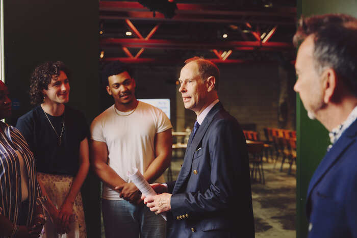 Photos: The Duke Of Edinburgh Attends Performances By The Cast Of & JULIET and National Youth Theatre  Image