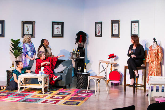 Photos: First Look at LOVE, LOSS, AND WHAT I WORE at On the Verge Theatre Image