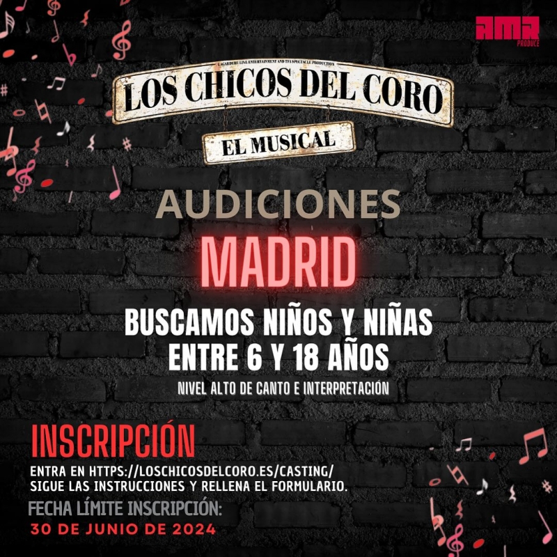 CASTING CALL: LOS CHICOS DEL CORO busca su reparto infantil Image