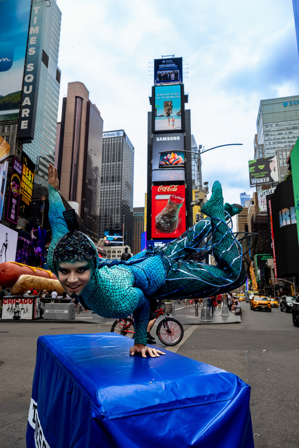 Photos: Cirque Du Soleil OVO Visits Times Square and The Museum of Broadway 