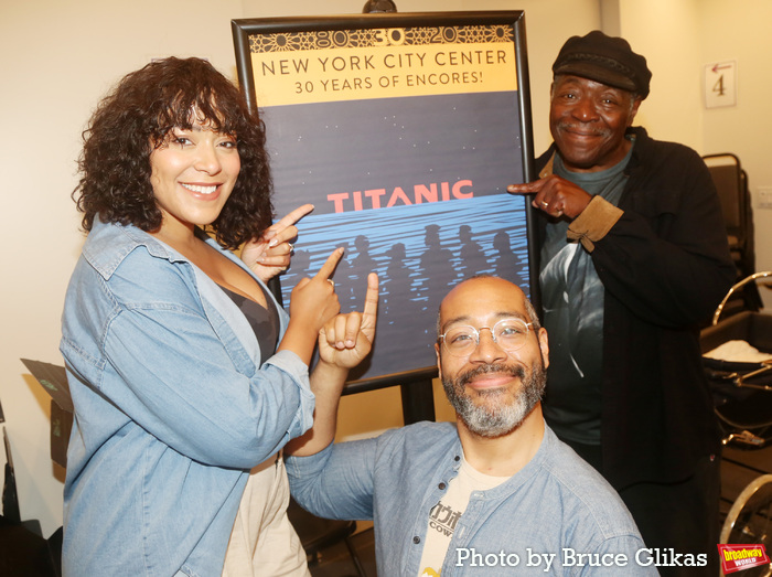 Photos: The Cast of Encores! TITANIC Meets the Press Image
