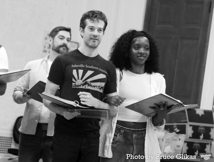 Photos: The Cast of Encores! TITANIC Meets the Press Image