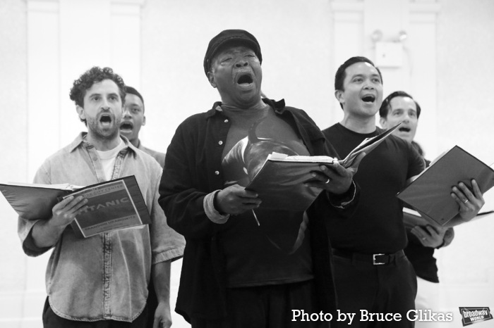 Photos: The Cast of Encores! TITANIC Meets the Press Image