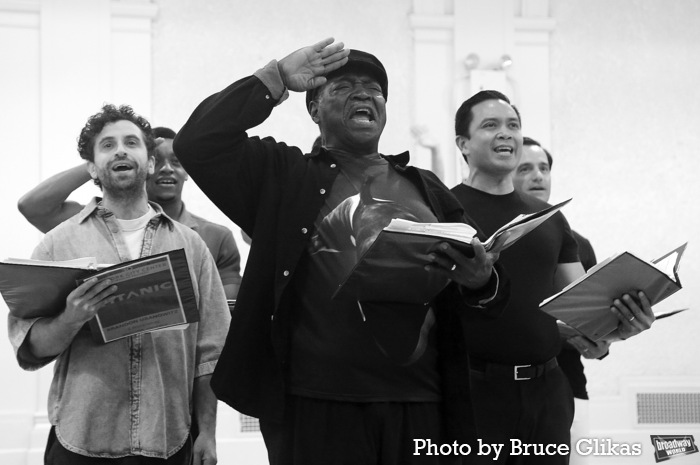 Photos: The Cast of Encores! TITANIC Meets the Press Image