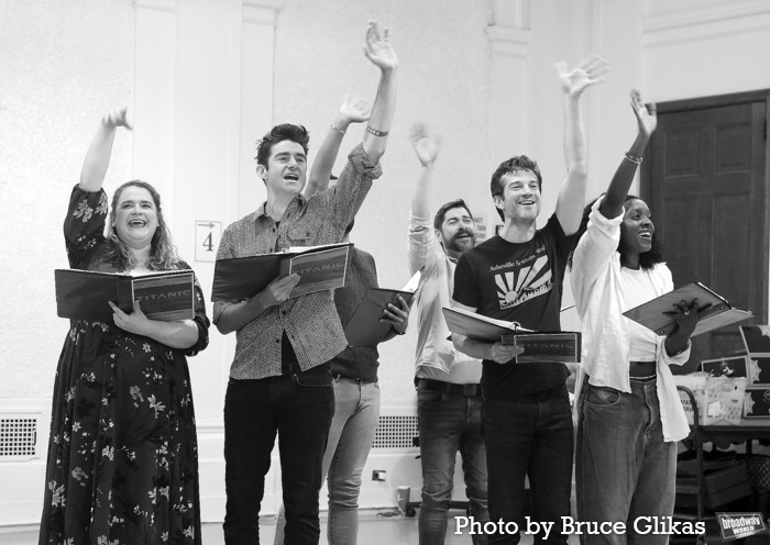 Photos: The Cast of Encores! TITANIC Meets the Press Image