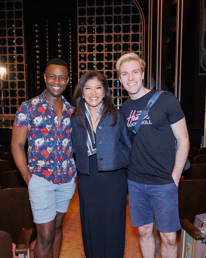 Photos: Julie Chen Moonves Stops By THE HEART OF ROCK AND ROLL On Broadway Image