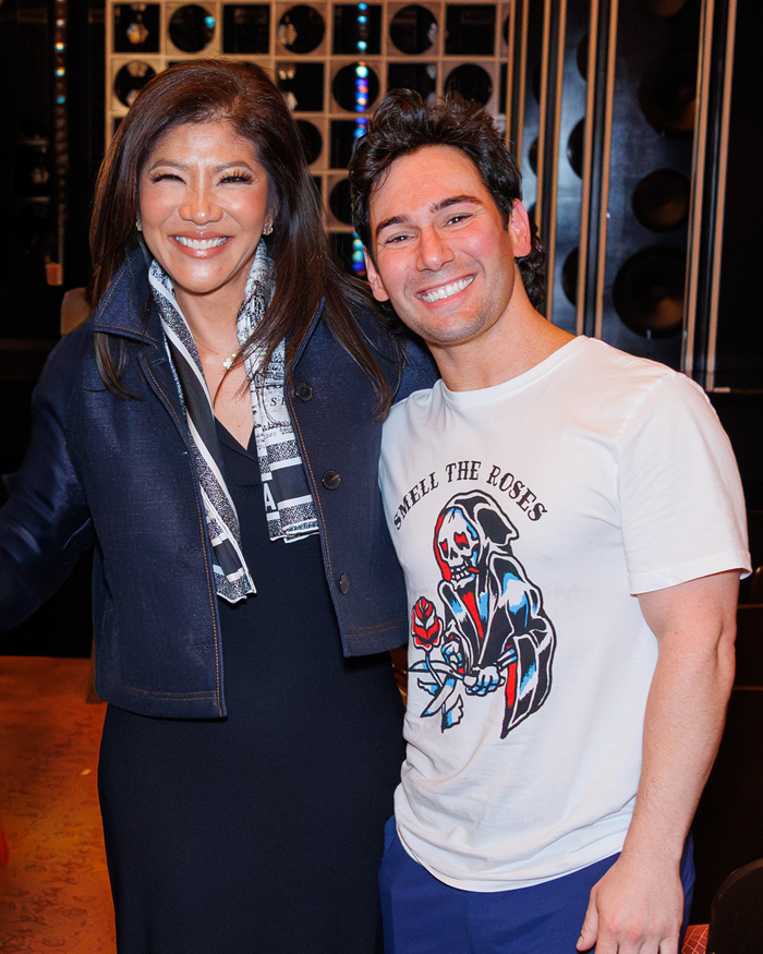 Photos: Julie Chen Moonves Stops By THE HEART OF ROCK AND ROLL On Broadway Image