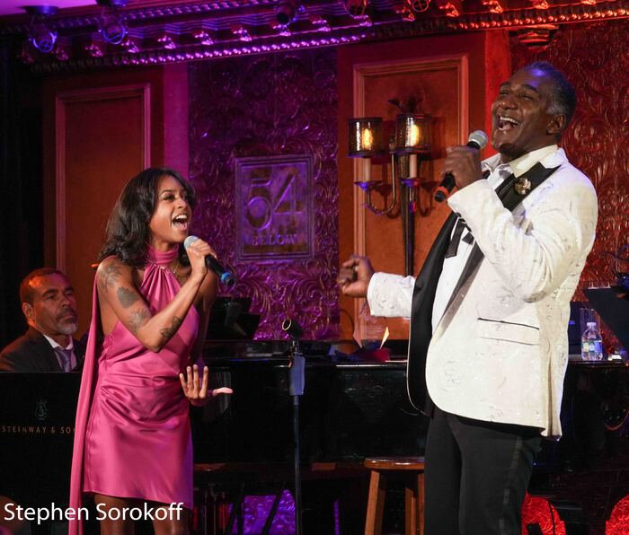 Olivia Elease Hardy & Norm Lewis Photo