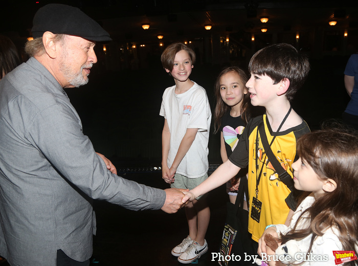 Billy Crystal, Quinten Kusheba, Cecilia Ann Popp, Reese Levine and Olive Ross-Kline Photo