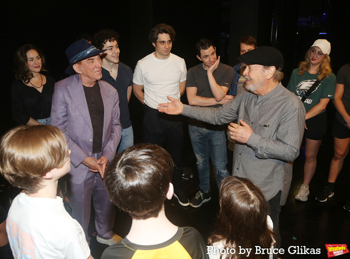 Des McAnuff, Billy Crystal and The Cast of 
