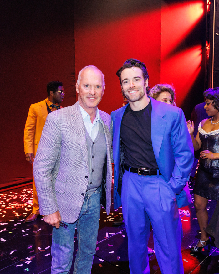 Michael Keaton and Corey Cott Photo