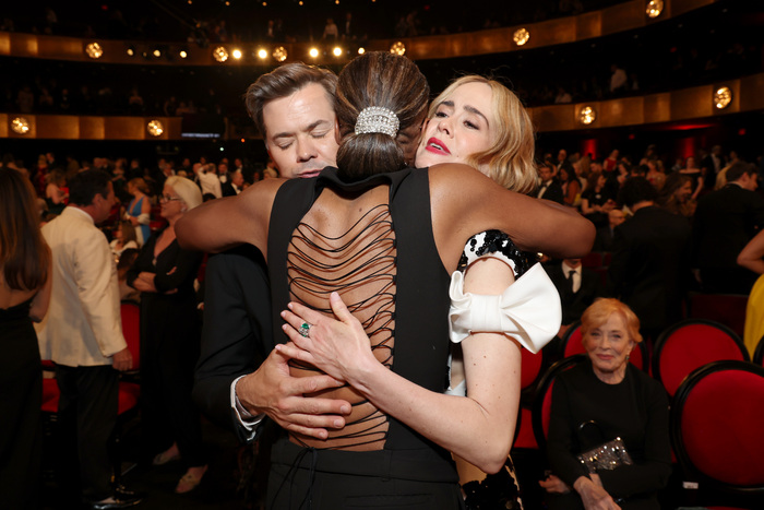 Andrew Rannells, Billy Porter,  and Sarah Paulson  Photo