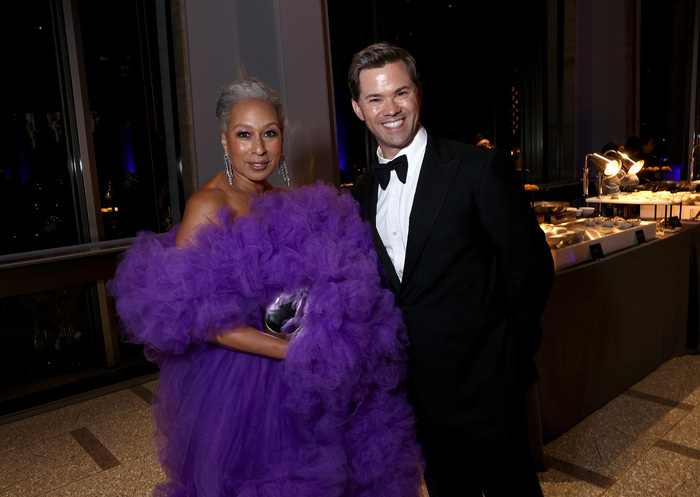 Tamara Tunie and Andrew Rannells  Photo