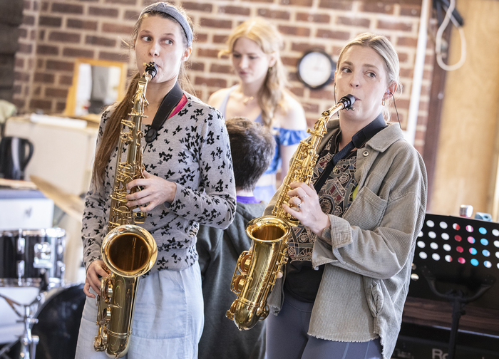 Photos: Go Inside Rehearsal for the BARNUM At Watermill Theatre  Image