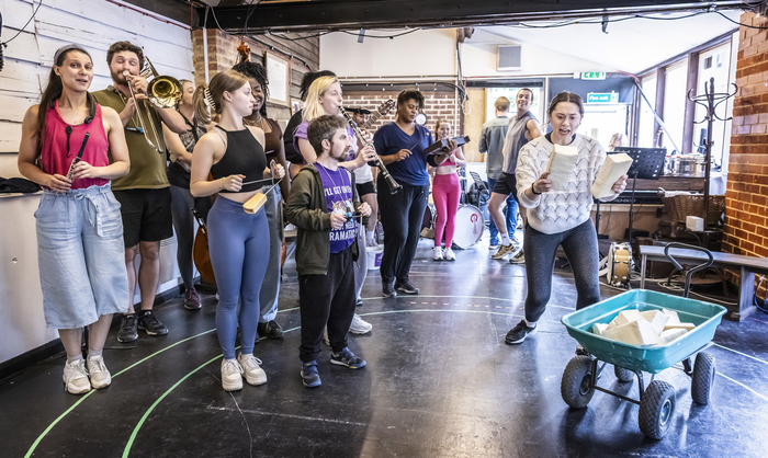 Photos: Go Inside Rehearsal for the BARNUM At Watermill Theatre  Image