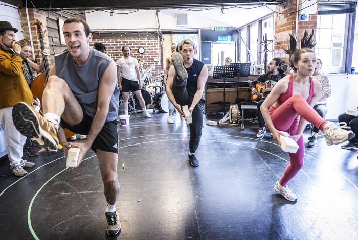 Photos: Go Inside Rehearsal for the BARNUM At Watermill Theatre  Image