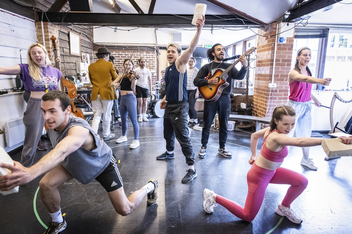 Photos: Go Inside Rehearsal for the BARNUM At Watermill Theatre Image