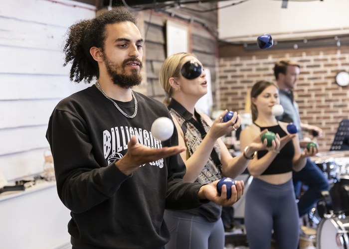 Photos: Go Inside Rehearsal for the BARNUM At Watermill Theatre  Image