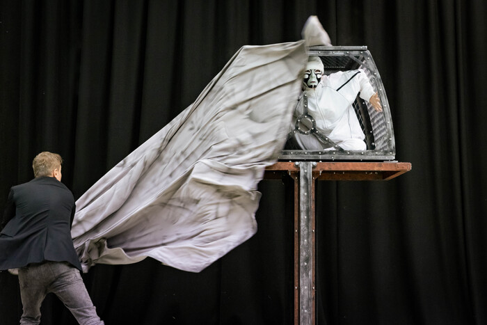 Photos: Inside Rehearsal For PRINCIPLES OF DECEPTION  at Royal and Derngate, Northampton 