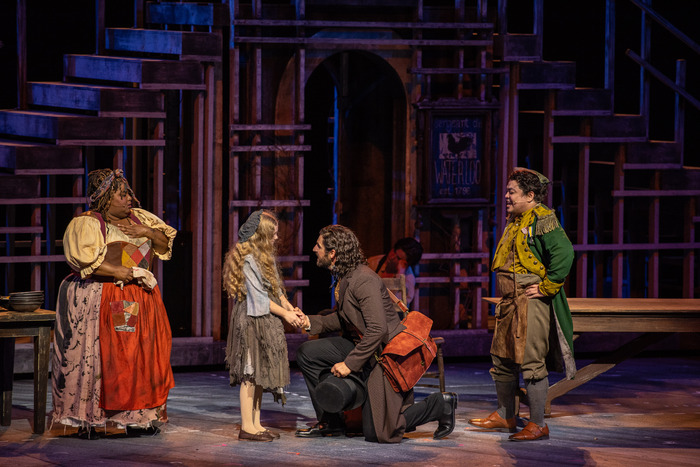 Exclusive Photos: See John Riddle, Jordan Donica & Teal Wicks in LES MISERABLES at The Muny Image