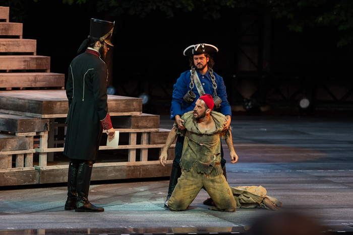 Exclusive Photos: See John Riddle, Jordan Donica & Teal Wicks in LES MISERABLES at The Muny Image