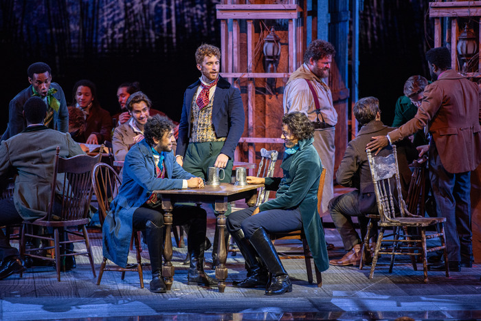 Exclusive Photos: See John Riddle, Jordan Donica & Teal Wicks in LES MISERABLES at The Muny Image