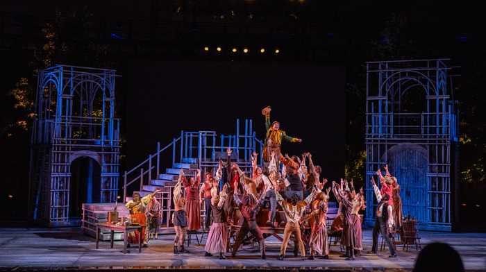 Exclusive Photos: See John Riddle, Jordan Donica & Teal Wicks in LES MISERABLES at The Muny Image