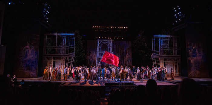 Exclusive Photos: See John Riddle, Jordan Donica & Teal Wicks in LES MISERABLES at The Muny Image