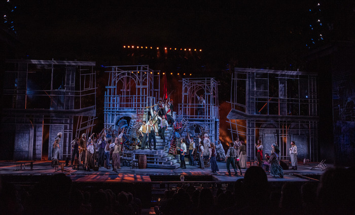 Exclusive Photos: See John Riddle, Jordan Donica & Teal Wicks in LES MISERABLES at The Muny Image