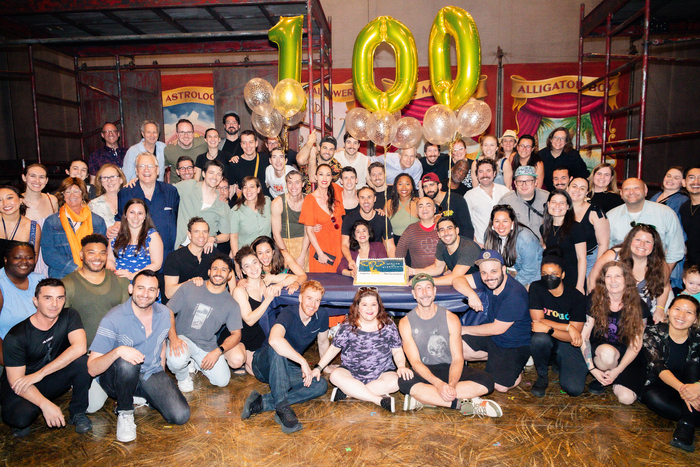 Photos: WATER FOR ELEPHANTS Celebrates 100th Broadway Performance Image