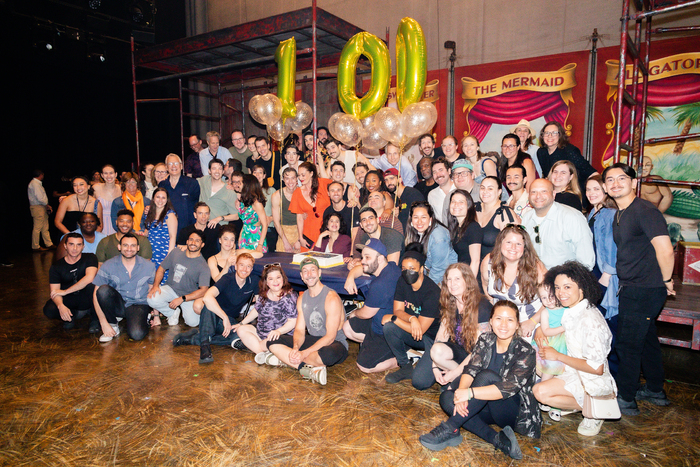 Photos: WATER FOR ELEPHANTS Celebrates 100th Broadway Performance Image