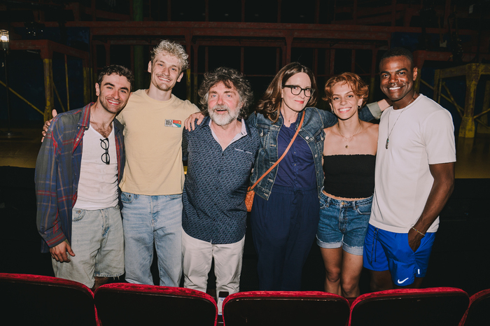 Photos: Tina Fey Visits ILLINOISE on Broadway Image