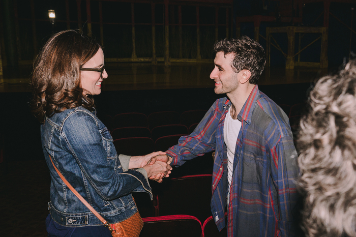 Photos: Tina Fey Visits ILLINOISE on Broadway Image