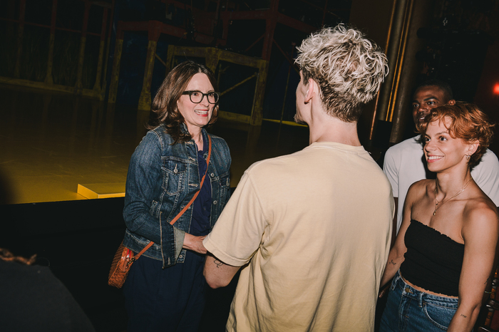 Photos: Tina Fey Visits ILLINOISE on Broadway Image