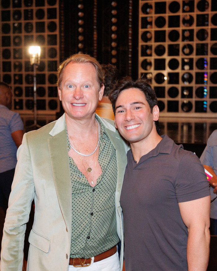 Photos: Carson Kressley and Douglas Carter Beane Visit THE HEART OF ROCK AND ROLL Image
