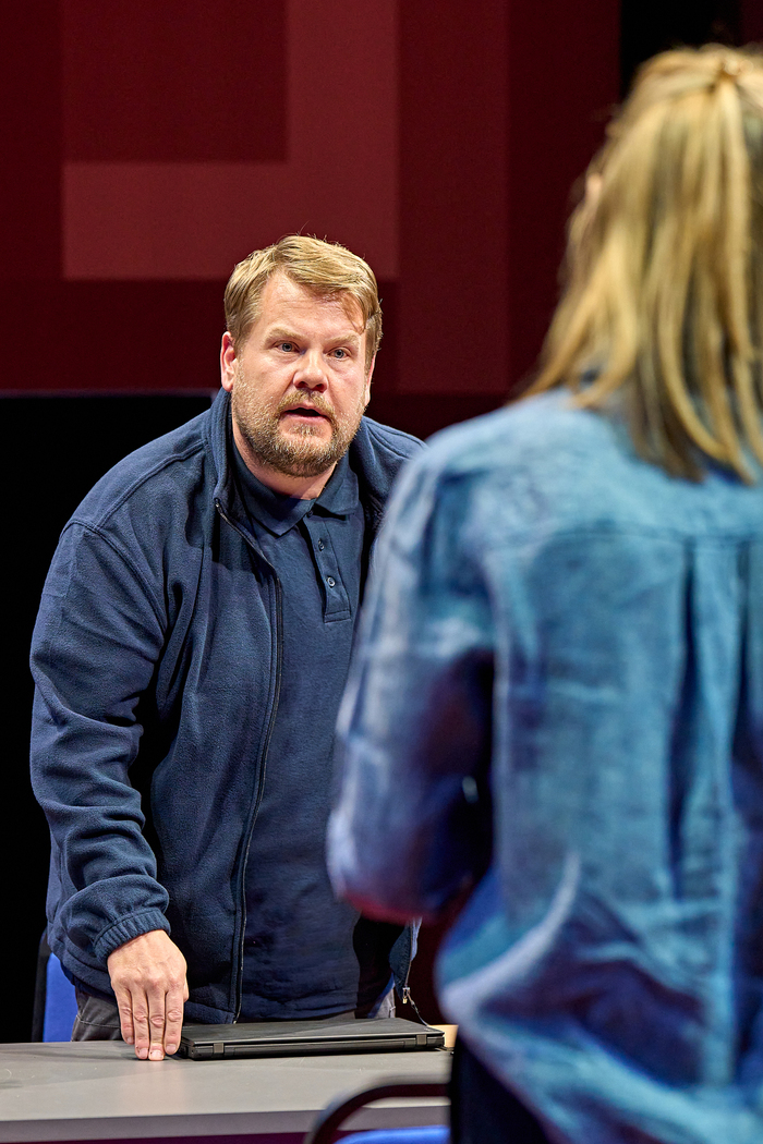 James Corden, Anna Maxwell Martin Photo