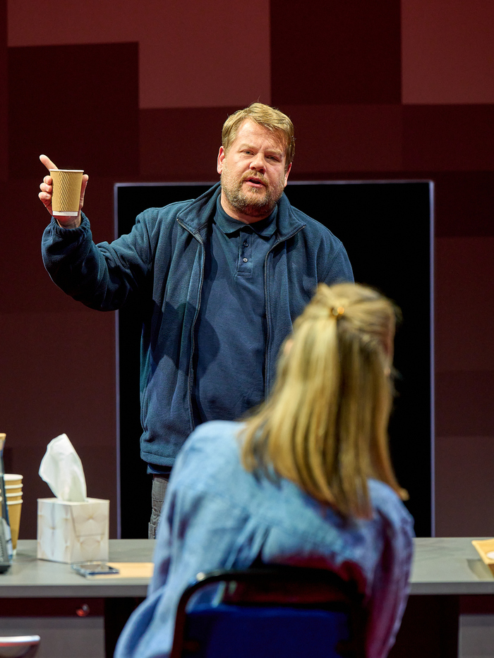 James Corden, Anna Maxwell Martin Photo