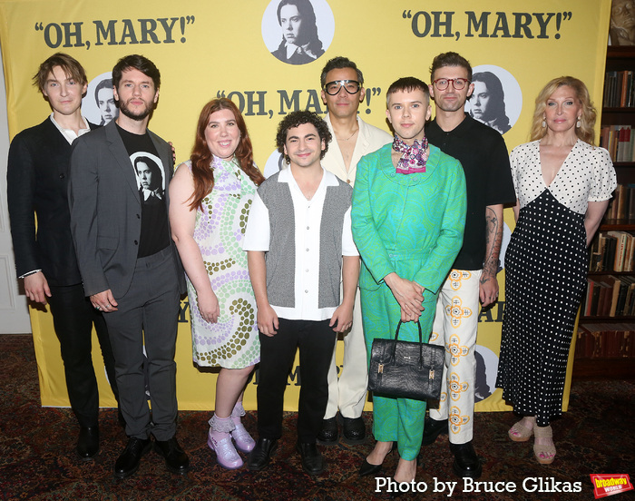 Photos: The Cast of OH, MARY! Meets the Press Image