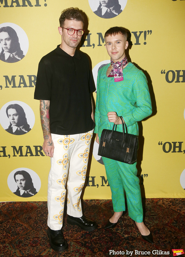 Photos: The Cast of OH, MARY! Meets the Press Image