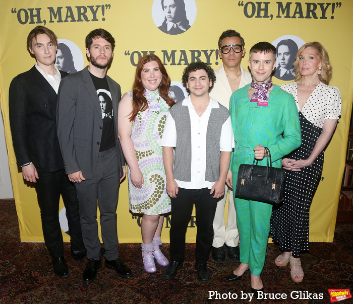 Photos: The Cast of OH, MARY! Meets the Press Image